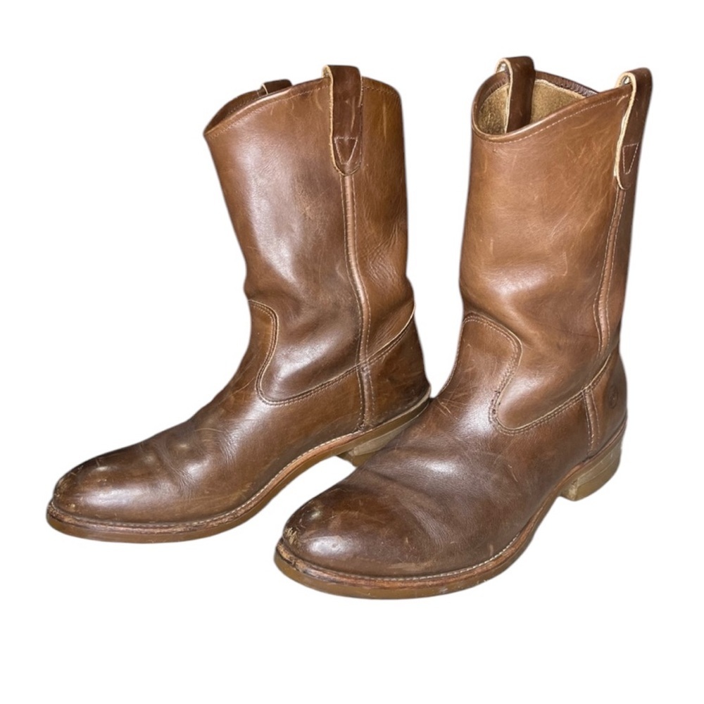 Double-H Ranch Wellington leather boots